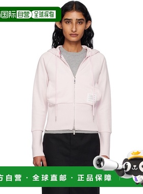 1h可退 潮奢 Thom Browne 汤姆 布朗 女士 粉色 Solid Loopback 4