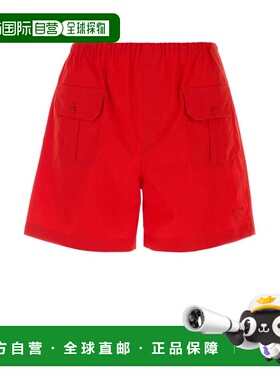 PRADA 男士休闲裤 SPH538SOOO18ZIF0011 SS2026 红色