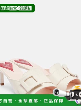 1h可退 潮奢 ROGER VIVIER 罗杰 维维亚 女士 Viv' Canard 皮质凉