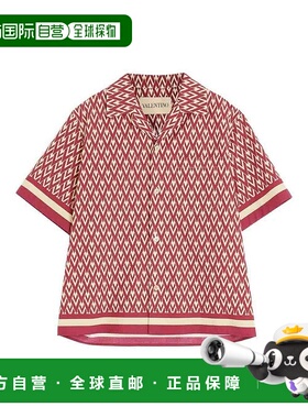 VALENTINO 男士衬衫 7V3AA111B20CLT AW2025 红色 `Toute La V` B