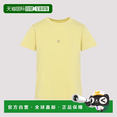 GIVENCHY 女士T恤 BW70F530ZP740 SS2025 黄色
