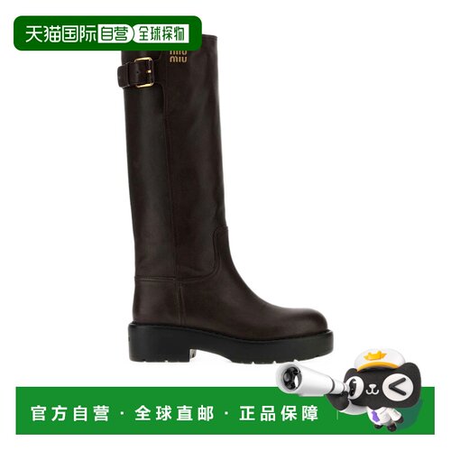 MIU MIU 女士靴子 5W767EY9SF055F0201 AW2026 深棕色