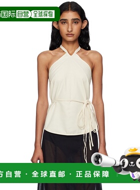 1h可退 潮奢 Baserange 女士 灰白色 Mar 上装 TOMA性感挂脖