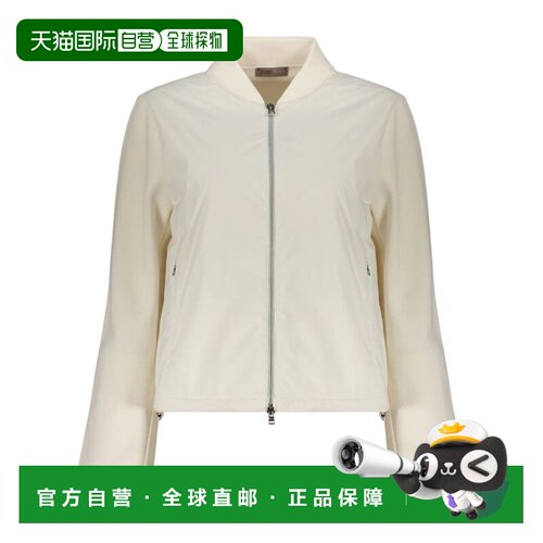 HERNO 女士外套 JC00022DR500731200 AW2024 白色 短款拉链棉服