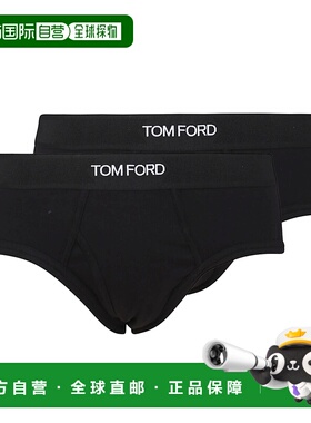 1h可退 潮奢 Tom Ford 汤姆 福特 男士 黑色棉质内裤 T4XC1104000