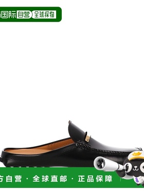 TOD'S 女士凉鞋 XXW22L0IY70U18B999 AW2025 黑色 BRANDED METAL