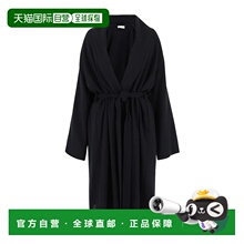 THE ROW 女士大衣 8886W3033DRN SS2025 黑色 长袖大衣