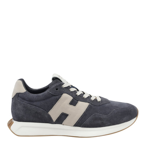 1h可退 HOGAN 男士运动鞋 HXM6010EH41VFX0FDC AW2026 蓝色
