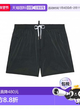 DSQUARED2 男士泳装 D7B64395001846 SS2022 黑色泳裤