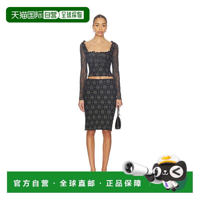 1h可退 潮奢 Free People 自由人 女士 x Lucinda 蕾丝长袖套装 O