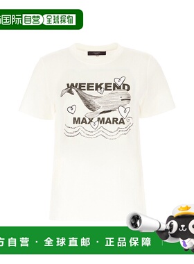 WEEKEND MAX MARA 女士T恤 GUGLIA002 AW2025 白色