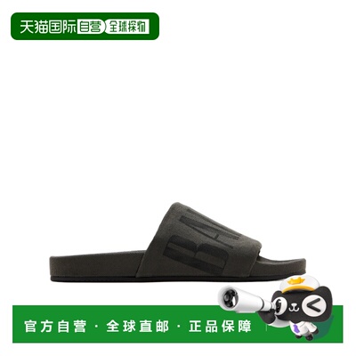 1h可退 BALENCIAGA 男士拖鞋 654747W14S11210 AW2025 黑色