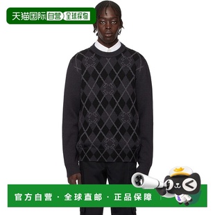 纪梵希 男士 Argyle 潮奢 毛 Givenchy Monogram 1h可退 黑色