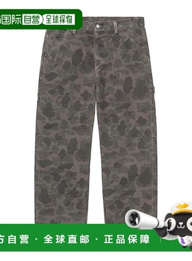 CARHARTT WIP 男士休闲裤 I0338963ELGD SS2025 灰色直筒裤