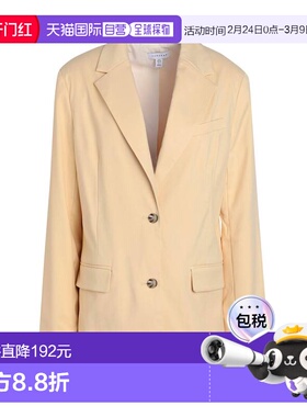 1h可退 潮奢 Topshop 女士 西装外套 yellow黄色 舒适时尚