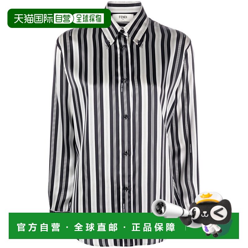 FENDI 女士衬衫 FS8143AXB0F0GME SS2024 黑色