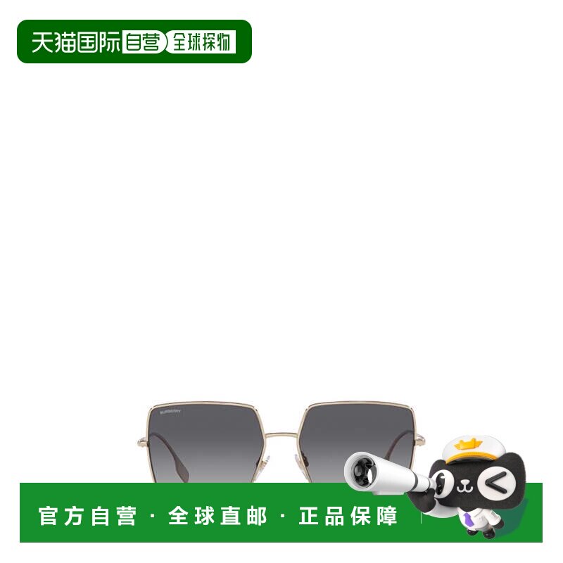 BURBERRY 女士眼镜 BE31331109T3 AW2023 金色 几何形镜框太阳镜