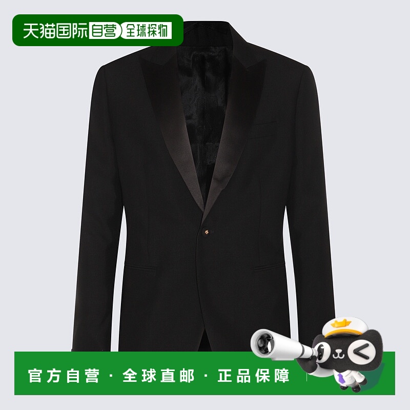 1h可退 VERSACE 男士夹克 10132761A098051B000 AW2024 黑色