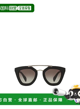 PRADA 女士眼镜 0PR14SS1AB0A7 AW2021黑色 太阳镜