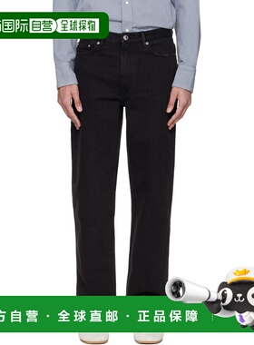 1h可退 潮奢 A.P.C. 男士 黑色 Martin 牛仔裤 COGEXH09121直筒裤