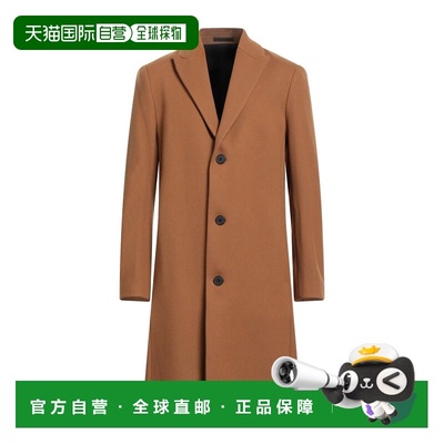 1h可退 潮奢 THEORY 希尔瑞 男士 大衣 brown棕色 舒适时尚男装