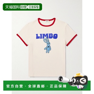 思琳 男士 RX0AH0F16男装 潮奢 卹 Celine 1h可退 圖案印花圓領