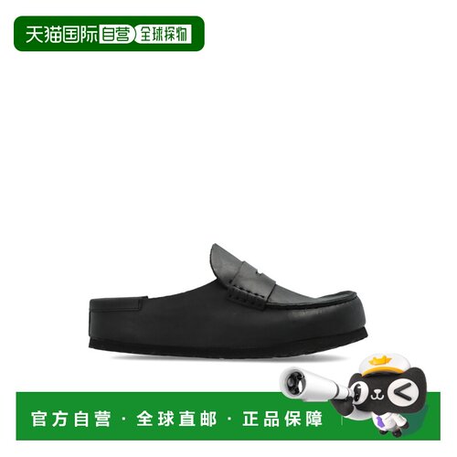 BIRKENSTOCK 男士凉鞋 1029711FBLACK CO 黑色 ‘Naples Wrapped