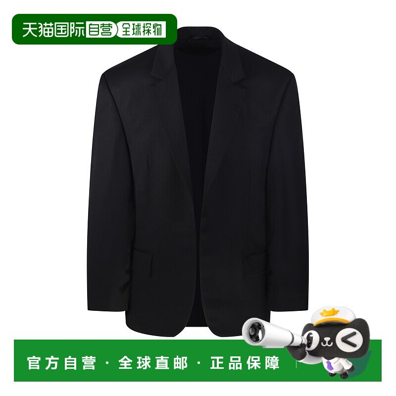 BALENCIAGA 男士西服 838840TJT351000 AW2025 黑【付后1h可退】