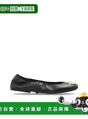 TORY BURCH 女士芭蕾乐福鞋 1772010013 AW2025 黑色 Leather bal