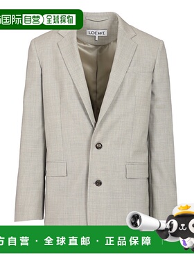 LOEWE 男士夹克 H526Y03WC31120 AW2025 灰色 JACKET