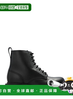 1h可退 潮奢 Givenchy 纪梵希 男士 黑色系带踝靴 BH604VH1WC男靴