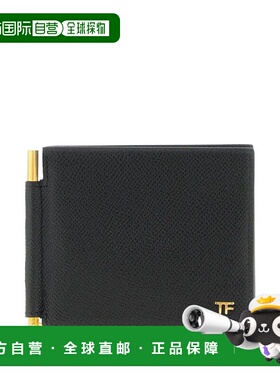 潮奢 Tom Ford 汤姆 福特 男士 木纹皮革钱夹钱包 YM231LCL081GNA