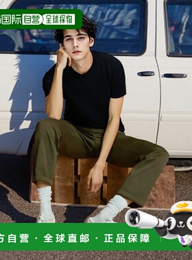 1h可退 TOM FORD 男士T恤 T4M081410002 CO 黑色 Black stretch c