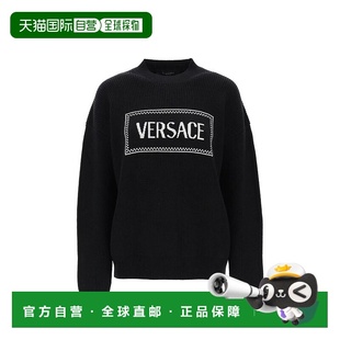 SS2024针织衫 10113621A078422B020BLACK 女士卫衣 VERSACE