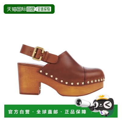 CHLOÉ 女士凉鞋 C25U10VLT27T CO 棕色 Jeannette高跟凉鞋