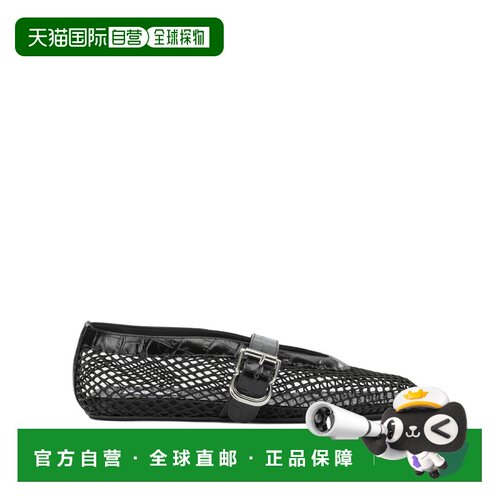 ALAIA 女士芭蕾乐福鞋 AA3A069I294999 AW2026 黑色支付后1h可退