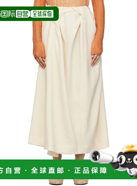 1h可退 潮奢 Issey Miyake 三宅一生 女士 灰白色 Entwine 半身裙