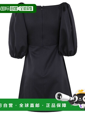 PATOU 女士连衣裙 DR0940122999B AW2022 黑色 VOLUME SLEEVES DR
