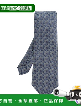 1h可退 ETRO 男士领带 MASA0001AQ399S9880 SS2026 蓝色 Silk tie
