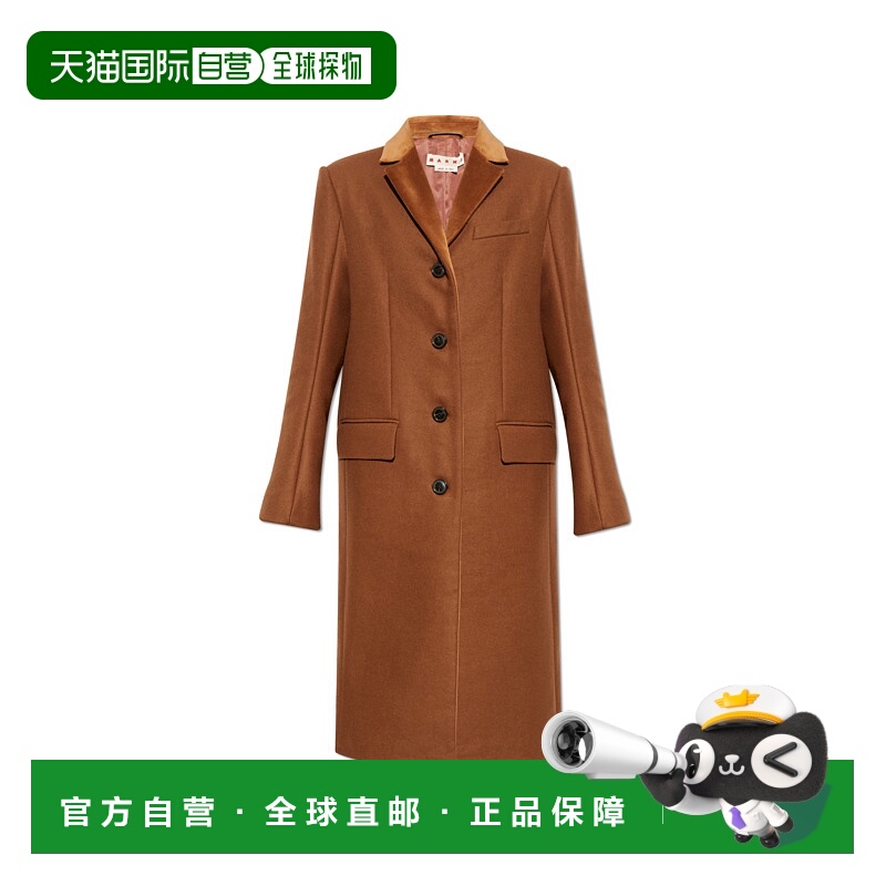 1h可退 MARNI 女士大衣 CPMA0273QSUTW96700M29 AW2025 棕色