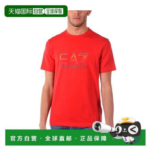 EA7 EMPORIO ARMANI 男士T恤 3ZPT41PJ18ZRED SS2022
