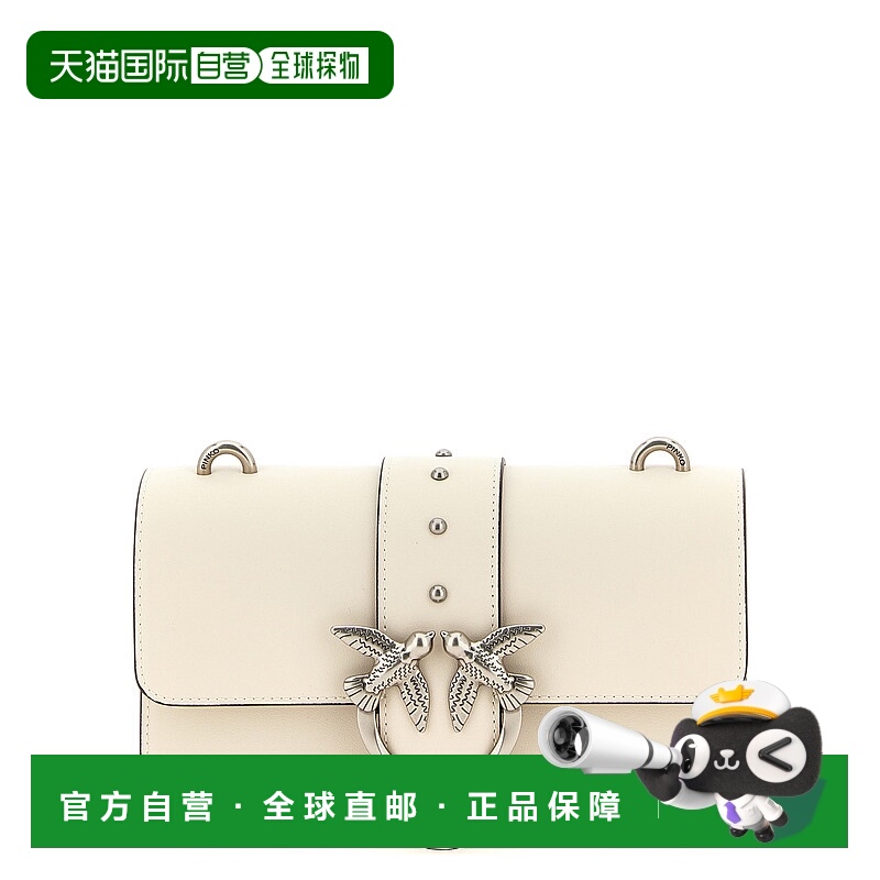 PINKO 女士斜挎包 105856A0F1Z14O AW2025 白色 Love One Mini Cr