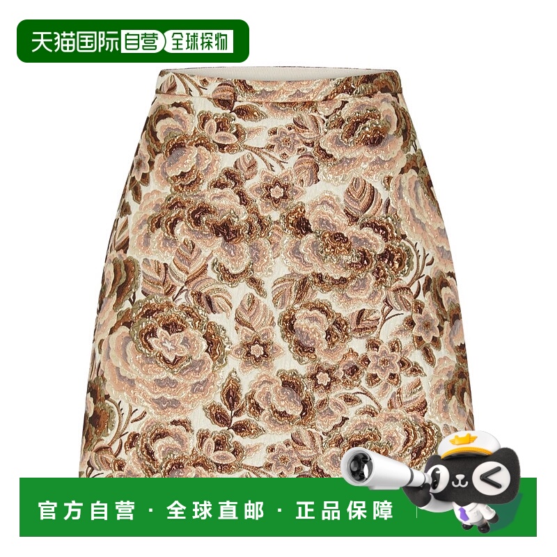 1h可退 VALENTINO 女士半身裙 VALTV9Z9BROWN SS2025 花色 Mossi