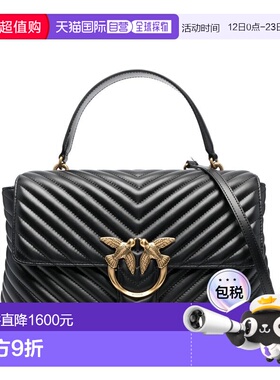 PINKO 女士单肩包 100042A0GKZ99Q SS2025 黑色手提包
