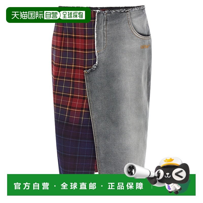 OFF-WHITE 女士半身裙 OWYF02FF25DEN00112601260