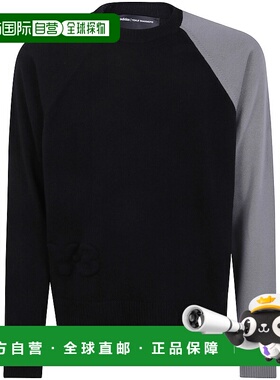 Y-3 男士衬衫 JX7331BLACK AW2025 黑色 U LOGO CREW NECK