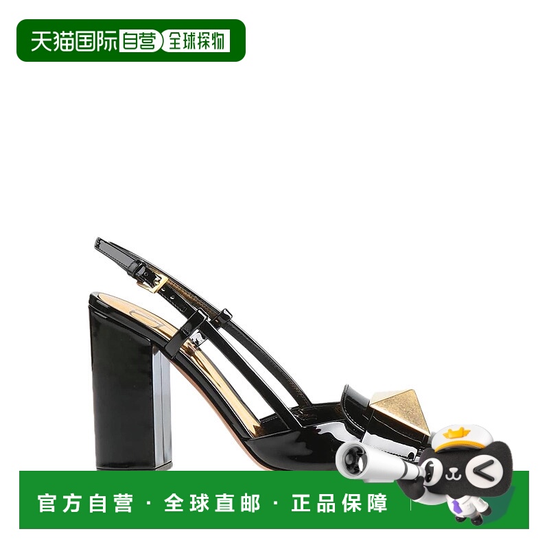 1h可退 潮奢 valentino 华伦天奴 女士 浅口鞋 black黑色 舒适时