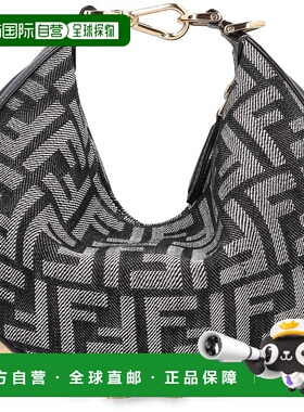 1h可退 潮奢 Fendi 芬迪 女士 graphy FF 提花迷你流浪漢包 8BS08