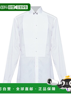 1h可退 TOM FORD 男士衬衫 HFVS01CGS01WAA AW2025 白色长袖