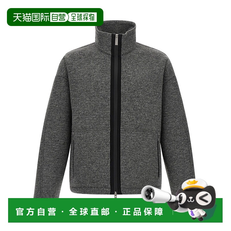 1h可退 HERNO 男士夹克 GI00182UL12845S9430 AW2025 灰色长袖